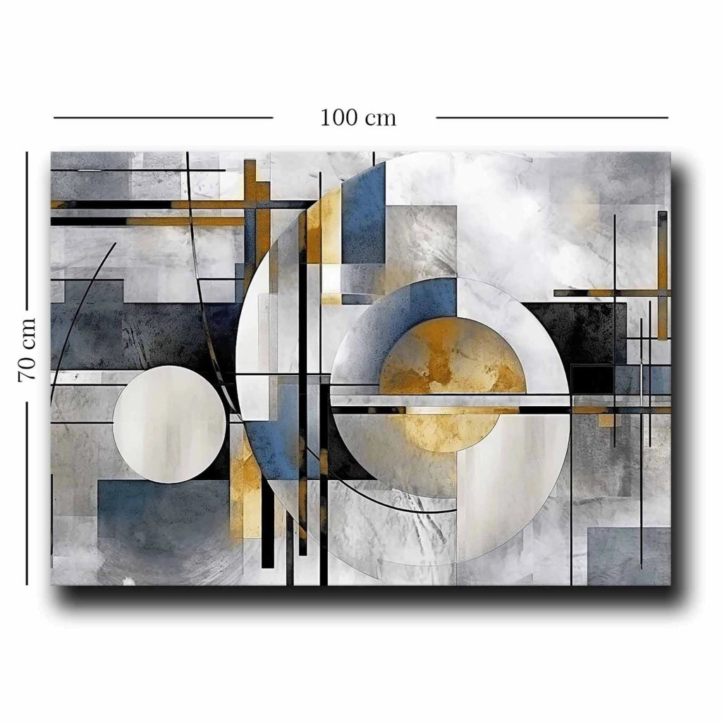 Nahate, Quadro Materiale Struttura in Tessuto, 70x100h cm Multicolore