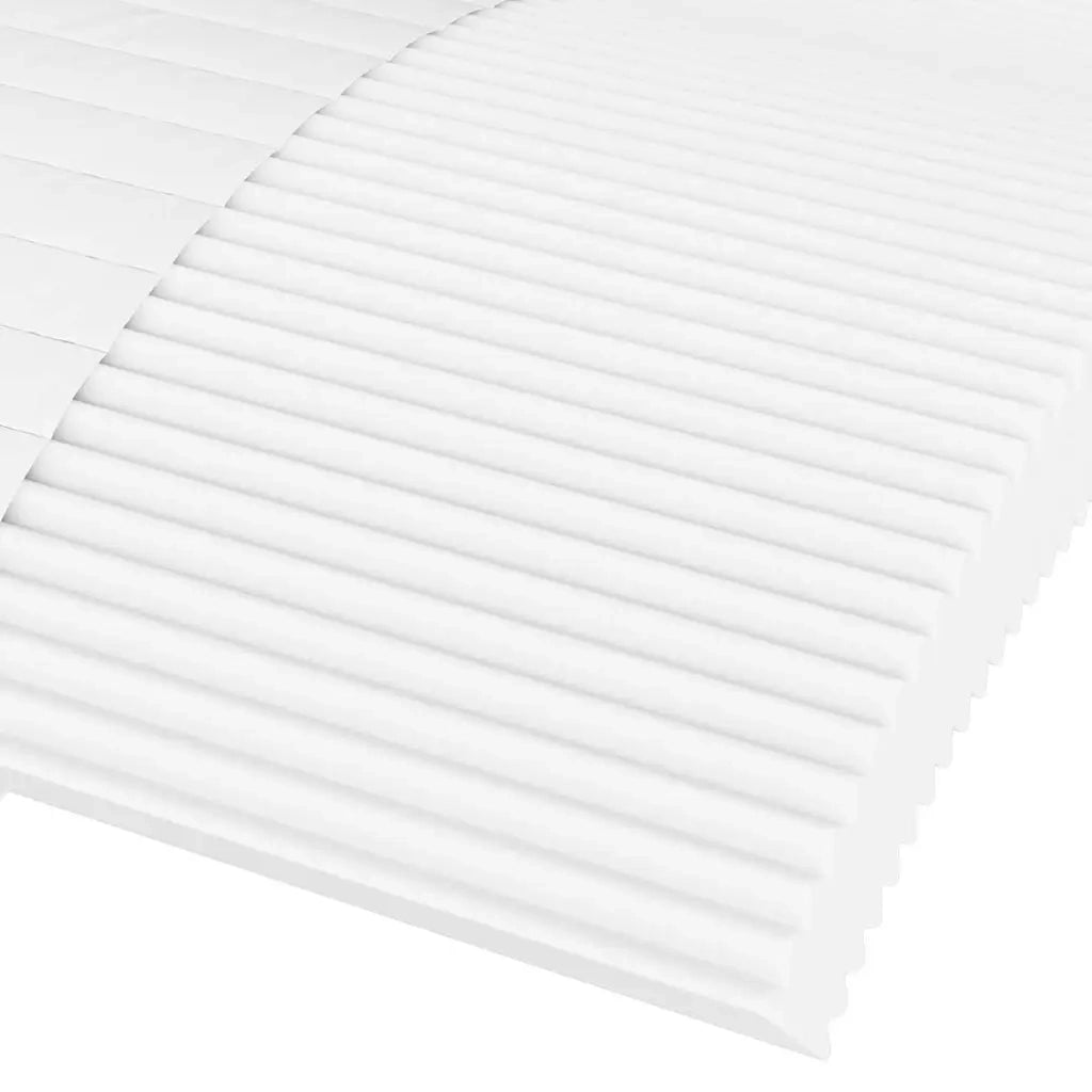 Materasso in Schiuma-Materasso per Letto Bianco 140x210 cm Durezza H2 H3