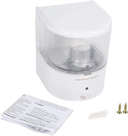 Dispensatore di sapone con display LED - Automatico e senza contatto - Dispensatore di sapone batterie alimentato per installazione a parete in bagno, cucina, scuole e alberghi
