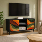 Mobile TV BONN 102 x 33 x 51 cm Rovere Nero 8007061