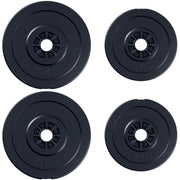 Dischi Pesi 2x5kg 2x10kg ¨C zephmum ¨C Nero ?25mm