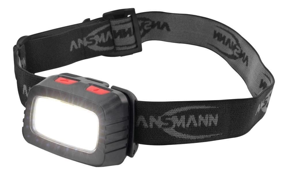 Ansmann HD200B Torcia a Fascia LED 200 lm 3 W IP44 autonomia 17 h 3x AAA colore Nero Grigio