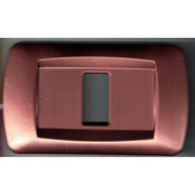 Trade Shop - Placchette Placche In Abs Serie Magic Bticino Compatibili Placca Copriprese Fori - Rame -2 Fori     -