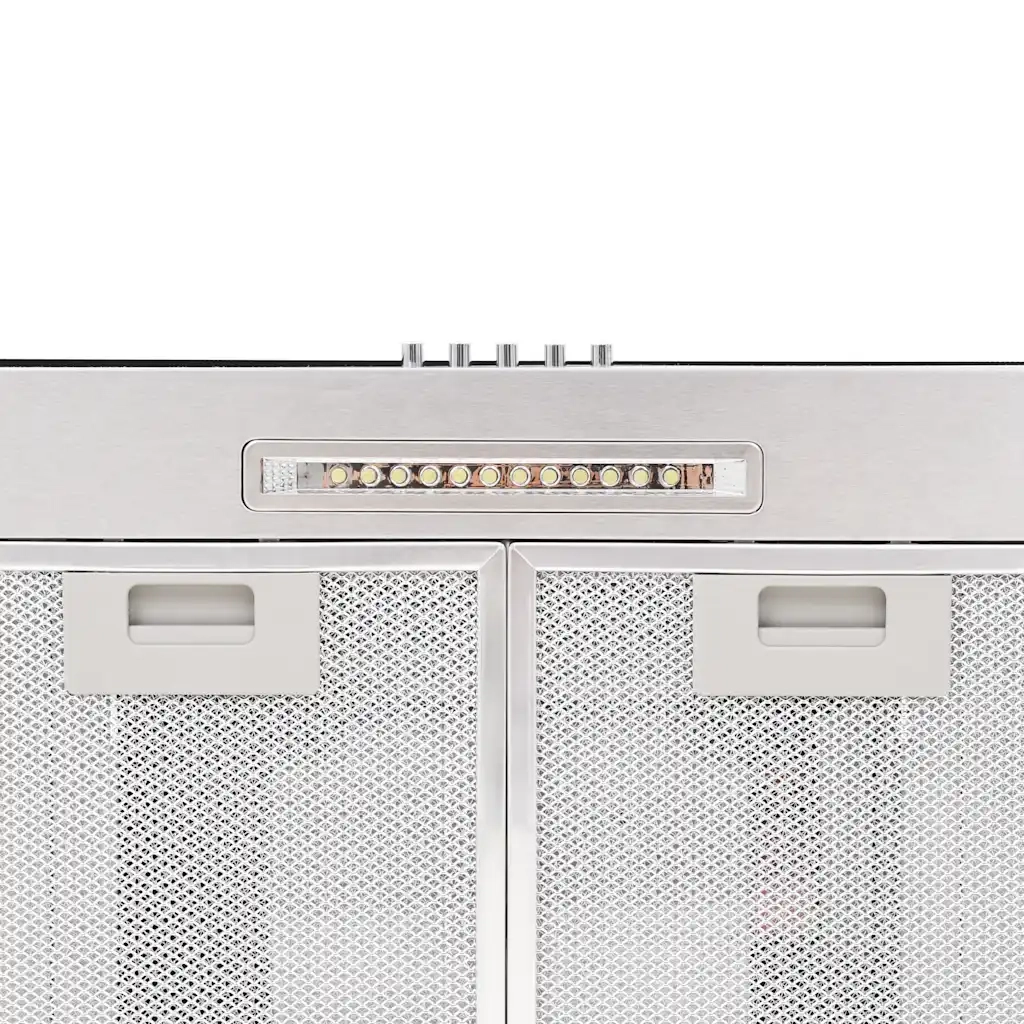 Cappa Aspirante a Muro 90 cm Acciaio Inossidabile 756 m³/h LED
