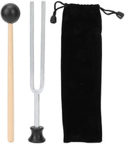 Set di risonanza in acciaio inossidabile 256 Hz - Contenitore di trasporto - Strumento musicale - Instrumenuto per la salute - Alta qualità - Strumento di suono