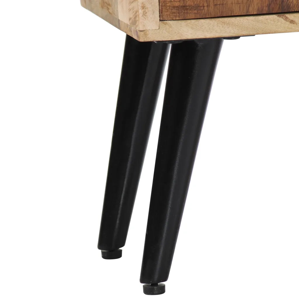Credenza 118x30x62 cm in Legno Massello di Mango cod mxl 19733