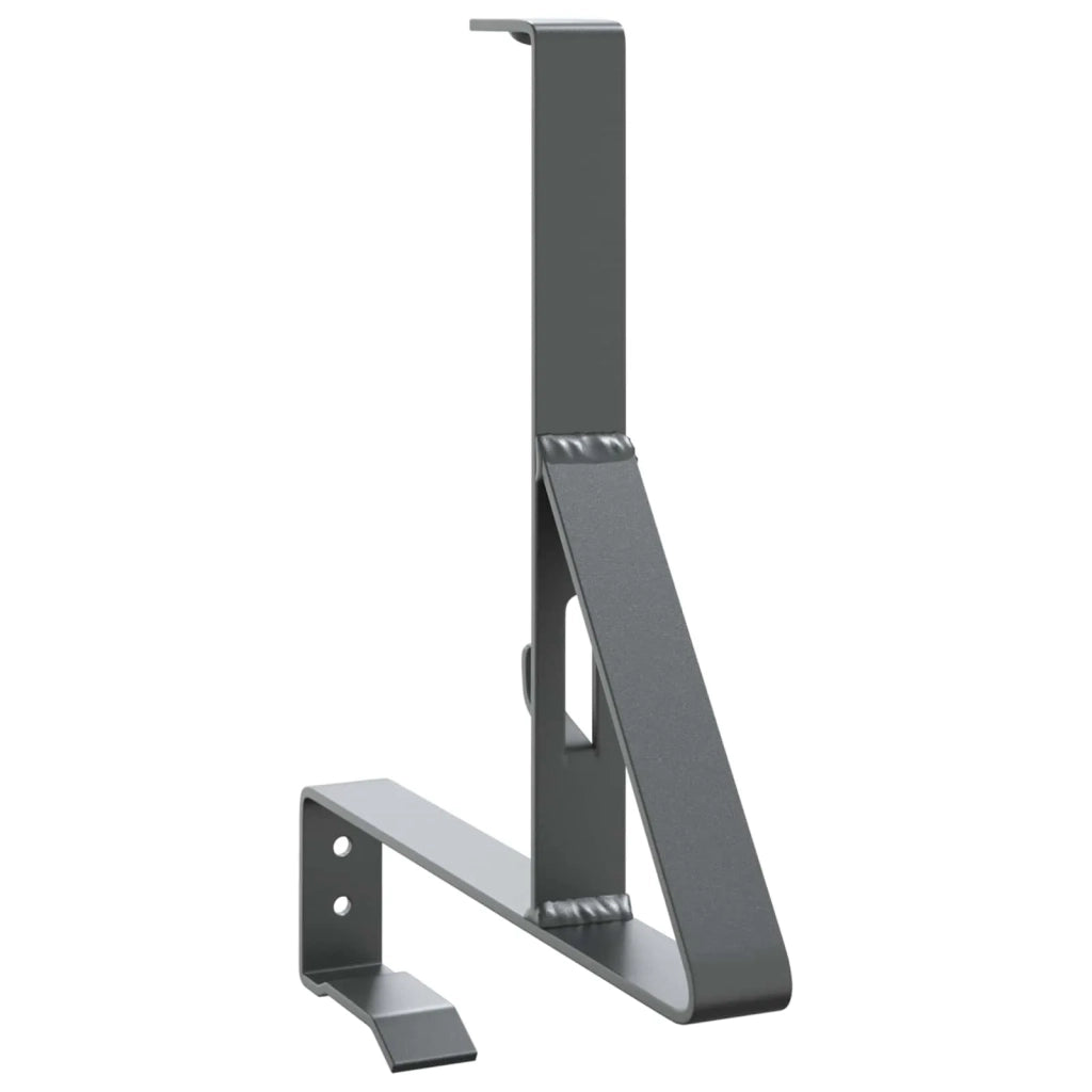 Supporto per guardia della neve 2 pz Antracite Acciaio CFW1803348