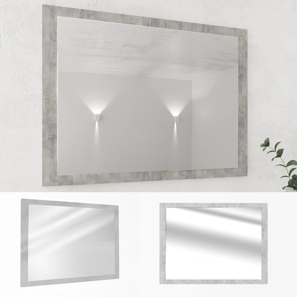 Vicco Specchio bagno Calcestruzzo 45 x 60 cm