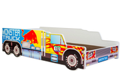 Letto-macchina per bambini 160x80 con materasso - Monster Truck