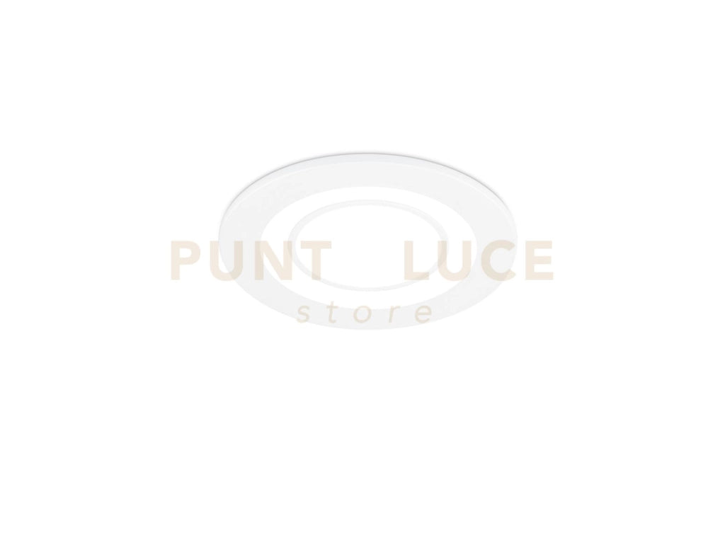 CORE FARETTO DA INCASSO PLASTICA BIANCA SATINATA TRIPLA ACCENSIONE INDIPENDENTE D. 8,2CM LED  5W  450lm, 3000K