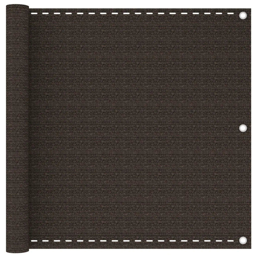 Paravento da Balcone Marrone 90x300 cm in HDPE cod mxl 11736