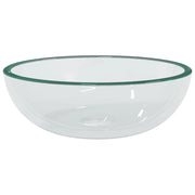 Lavandino in Vetro Temperato 35x12 cm Trasparente CFW3164686