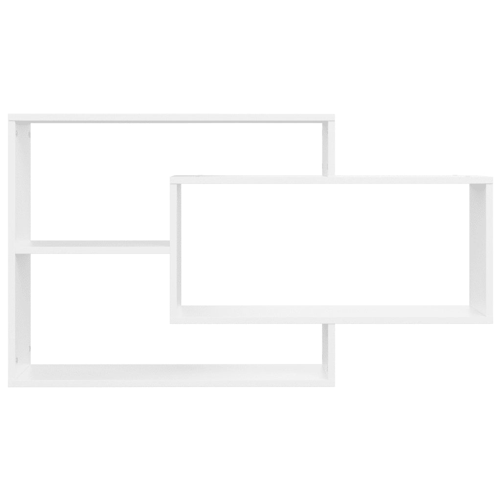 Mensole a Muro Bianche 104x20x58,5 cm in Legno Multistrato cod mxl 33533
