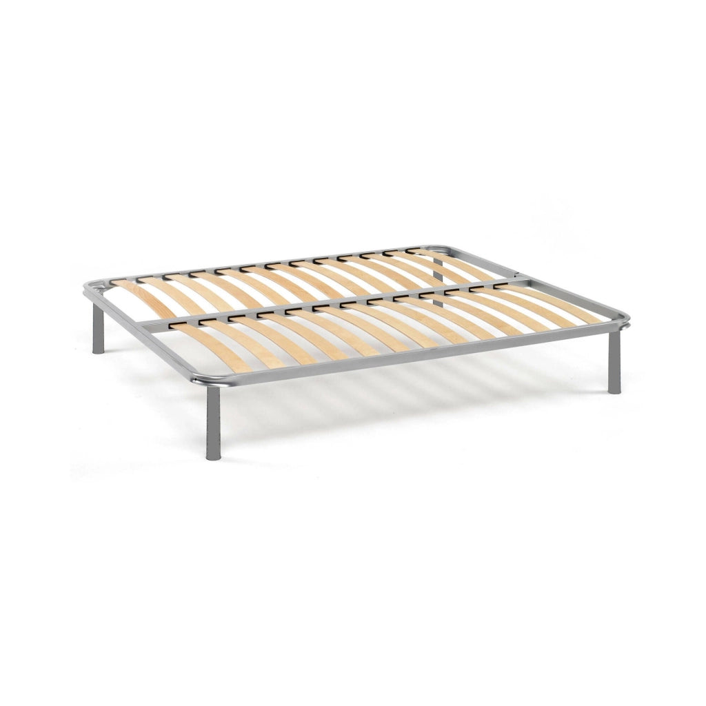 Rete letto piazza e mezza Annaelena, Rete ortopedica in multistrato di betulla a 13 doghe, 100% Made in Italy, cm 120x190h 34