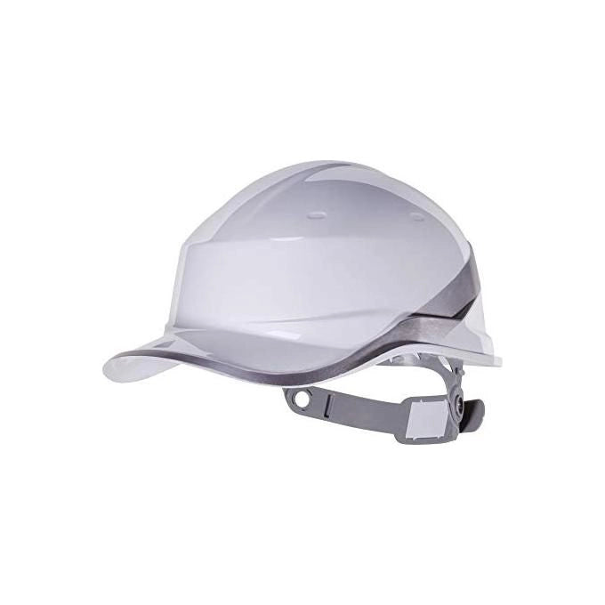 Deltaplus DIAM5BCFL Diamond V Elmetto di Sicurezza ABS Regolabile 53-63 cm EN397 isolamento 1000V colore Bianco