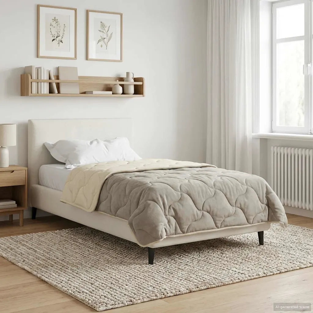 Piumone Completo Annuale Trapuntato Crema 155 x 220 cm 42026296