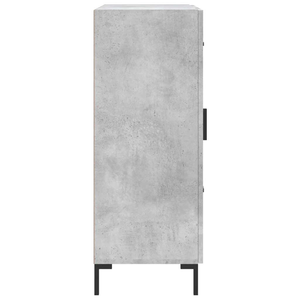 Buffet credenza cassettiera armadio mobile contenitore organizer per cucina soggiorno salotto 69,5 x 34 x 90 cm legno ingegnerizzato grigio 02_0032068