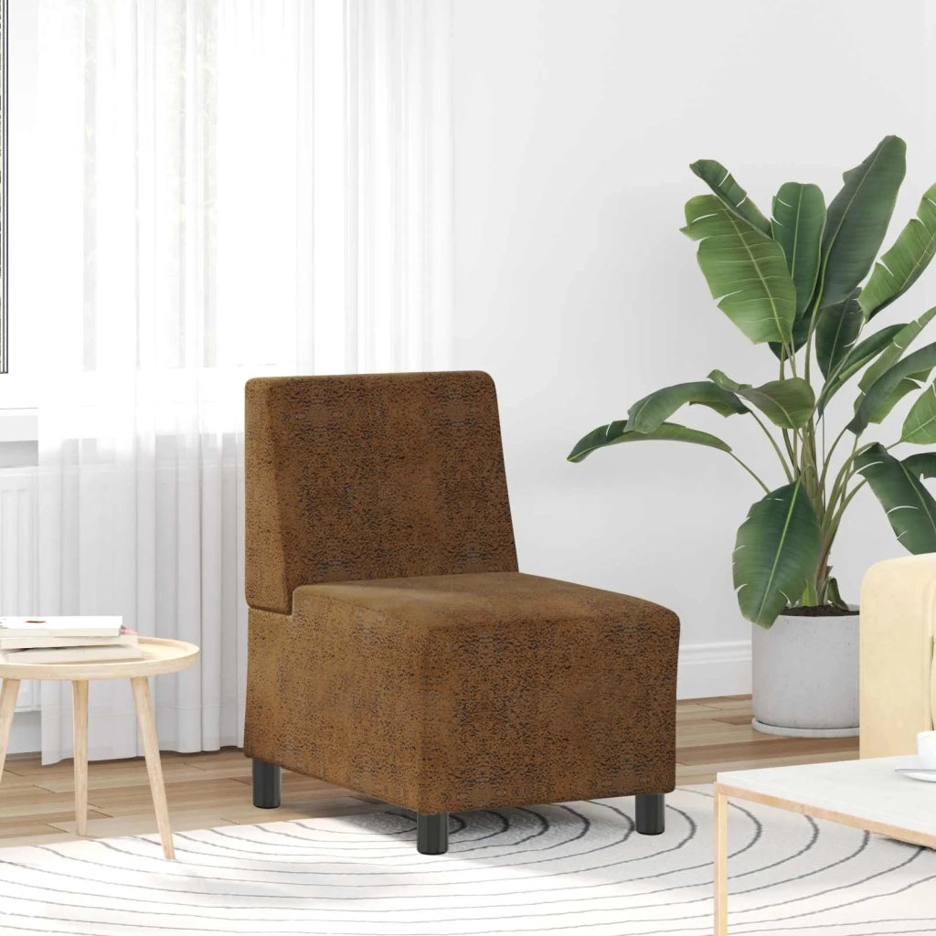 | Poltrona Sofa | con cuscino Marrone 55 x 74 x 82 cm 4108508