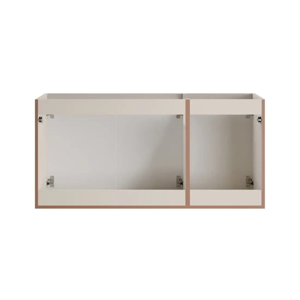 Mobile sottolavabo BRAZZA – 3 porte – Colore marrone congo – 120 cm – Da appoggiare