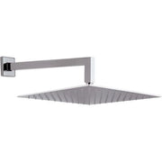 Braccio doccia con soffione quadro - Rubinetterie Mariani - Misura: cm 30 x 30 + Braccio cm 30 