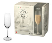 Set 6 Calici riserva in vetro champagne 20 cl bormioli