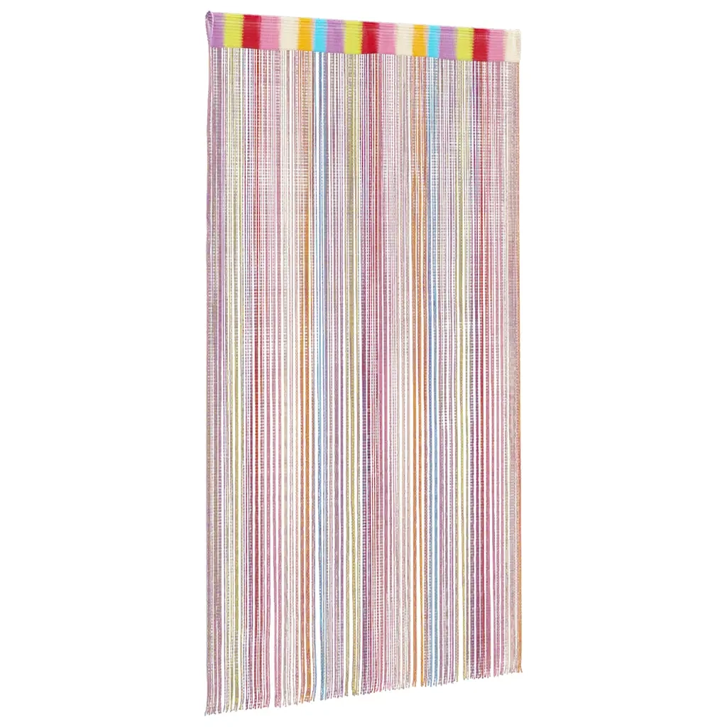 vidaXL Tende a Filo 2 pz Multicolore 140x250 cm
