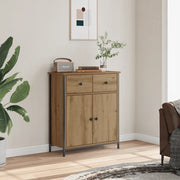 vidaXL Credenza Rovere Artigianale 70x30x80 cm in Legno Multistrato