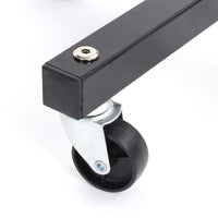 Carrello porta gomme con cerchi max 100 kg 225 mm Supporto per 4 pneumatici