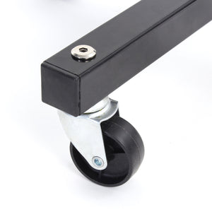 Carrello porta gomme con cerchi max 100 kg 225 mm Supporto per 4 pneumatici