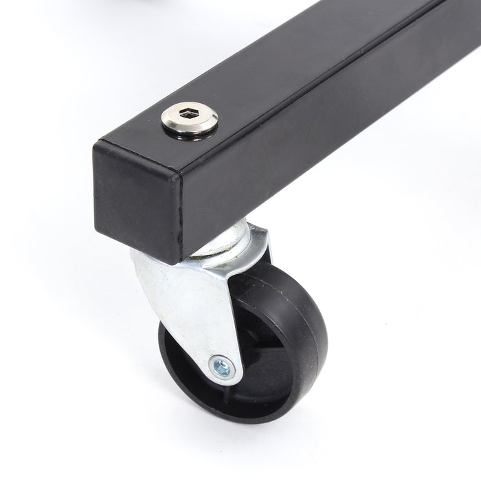 Carrello porta gomme con cerchi max 100 kg 225 mm Supporto per 4 pneumatici