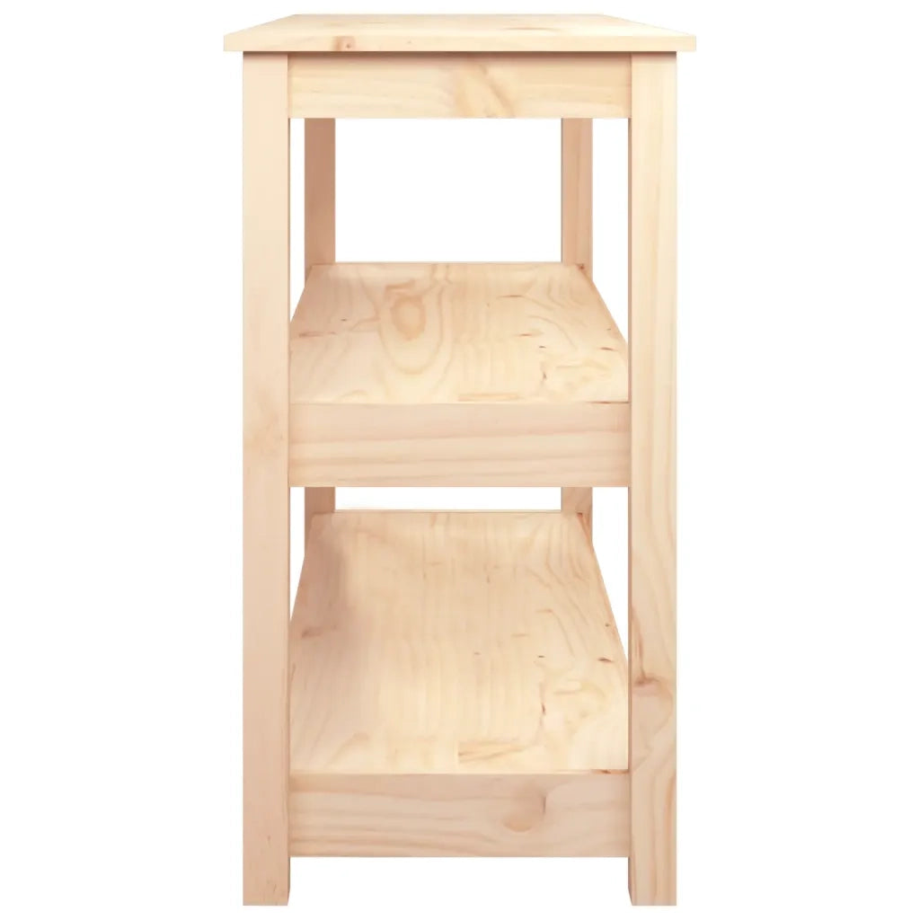 Tavolo Consolle | Tavolo d'Ingresso 110x40x74 cm in Legno Massello di Pino