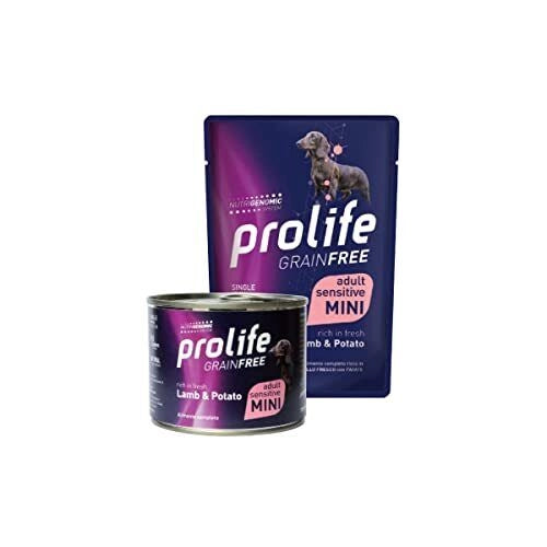 Prolife Grain Free Adult Sensitive Lamb & Potato - Mini - 10x100gr