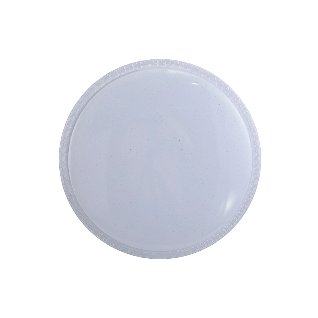 Plafoniera Italux Borla rotonda bianca Ø33 18W 4000K