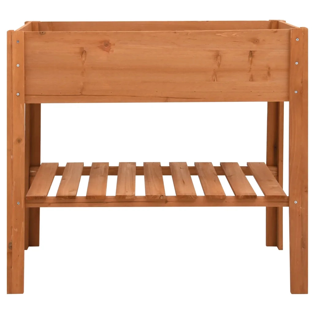 Fioriera-Vaso-Contenitore per Piante 88x43x80 cm in Legno di Abete