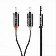 Trade Shop - Cavo Audio Da Aux 3,5mm A 2xrca Maschio Stereo Adattatore 1.5mt 4d Sound Aux-r01 -