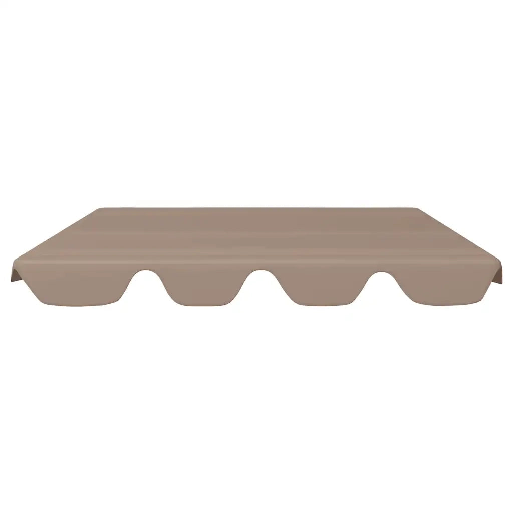 Baldacchino per Dondolo Giardino Tortora 188/168x145/110 cm CFW1661778