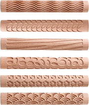 Patroni di Modellazione della Terra a Ruota con Tessuto di Legno - Deformatore Manuale di Pasta di Terra - Ruota a Tessuto Manuale - Strumenti di Cottura Artigianali - Artigianato DIY (Tipo 2)