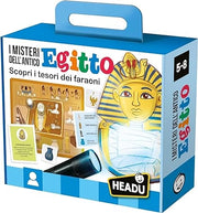 Headu I Misteri Dell'Antico Egitto Scopri I Tesori Dei Faraoni It53719 Gioco Educativo Per Bambini 5-8 Anni Made In Ital