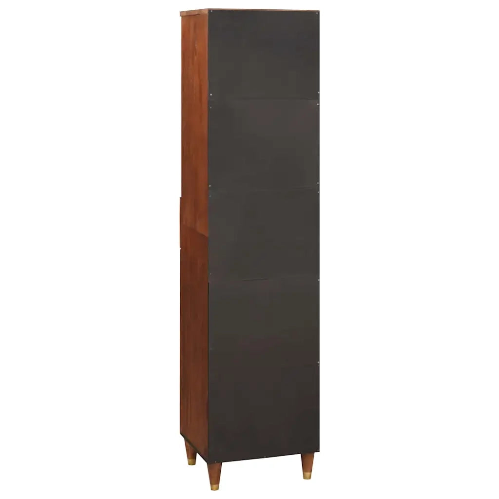 Credenza con Cassetto-Buffet-Armadio da cucina con porta Marrone 38 x 33.5 x 160 cm