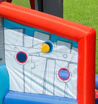 Castello Gonfiabile per Bambini Little Village 300x280x215 cm Portata Massima 135 kg