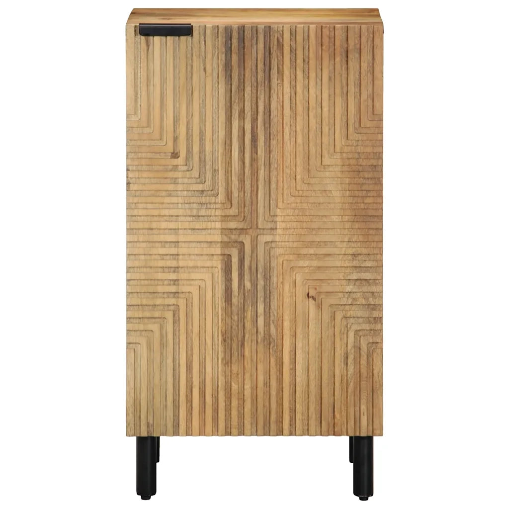 Credenza Marrone 40x33x75 cm in Legno Massello di Mango 4017744