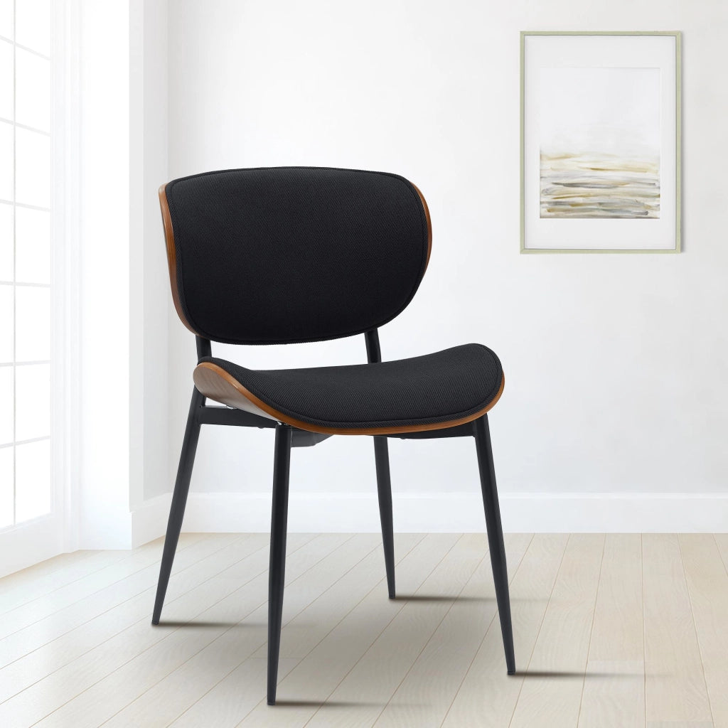 Sedia visitatore tessuto Enid 1