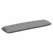 Cuscino per Schiena | Cuscino dorsale Grigio chiaro 200 x 19 x 50 cm Tessuto