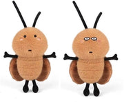 Due pezzi di giocattolo a forma di scarafaggio in peluche - 25 cm - morbidi - divertenti - decorativi - regalo per bambini