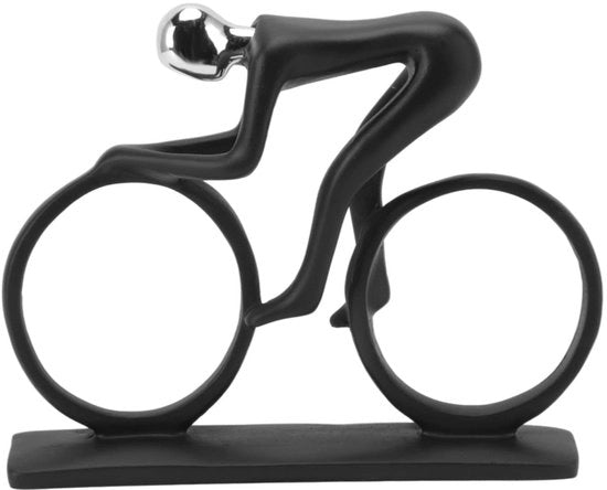 Decorazione per Bicicletta Aesteticamente Accattivante e Unica Progettazione - Bicicletta Decorativo - Ornamento in Resina - Decorazione da Tavolo - Scultura d'Arte - Dimensioni 22 x 5 x 17,5 cm - Bicicletta Decorativo