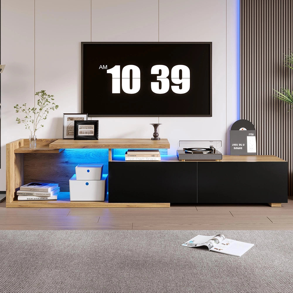 Mobile TV modulare - Xylo - Estendibile 2m con LED
