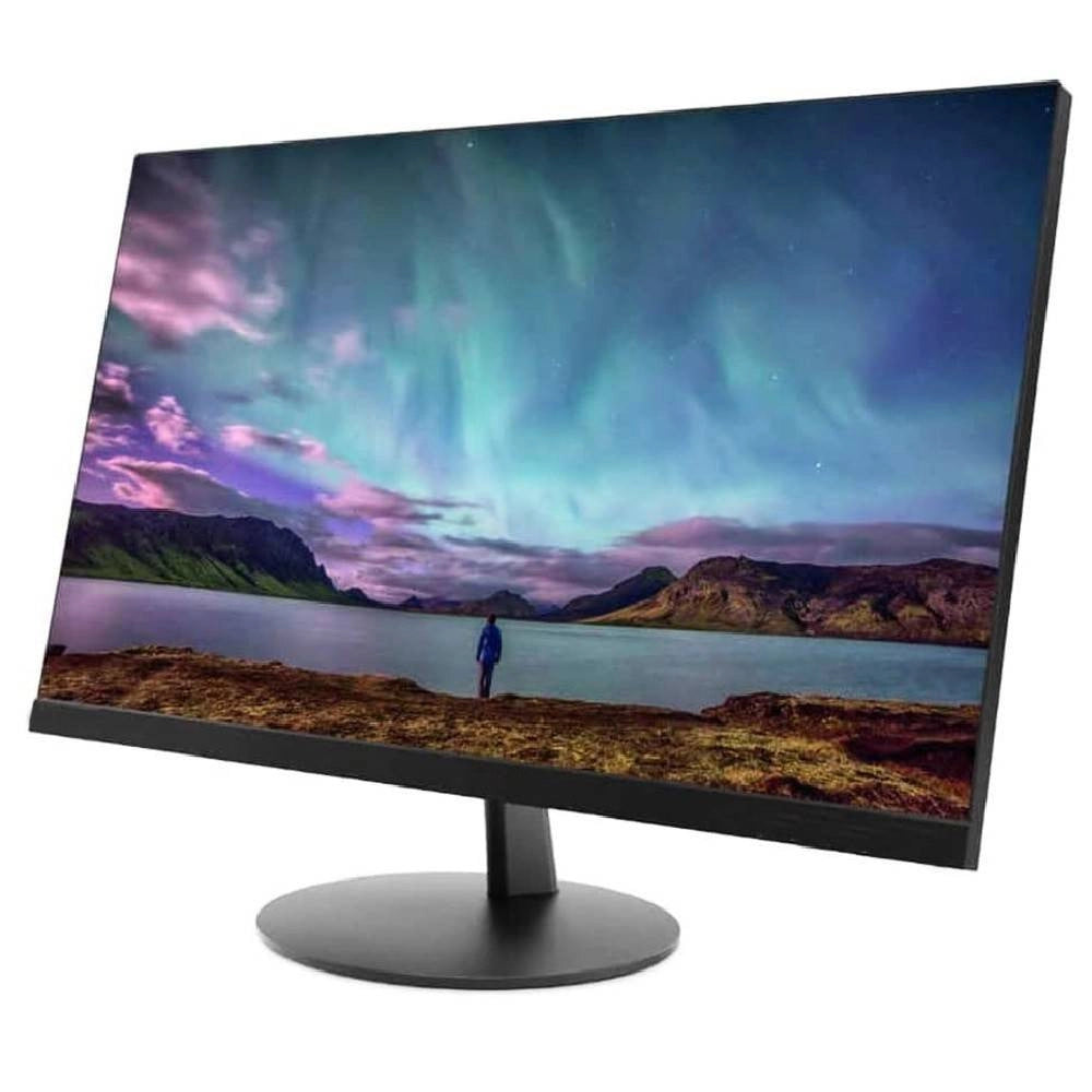 Trade Shop - Monitor 23.8" Pollici Desktop Display Slim Attacco Vga Hdmi Videosorveglianza Pc -