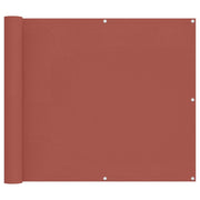 Schermo da balcone | Paravento da Balcone Terracotta 100 x 300 cm Tessuto Oxford