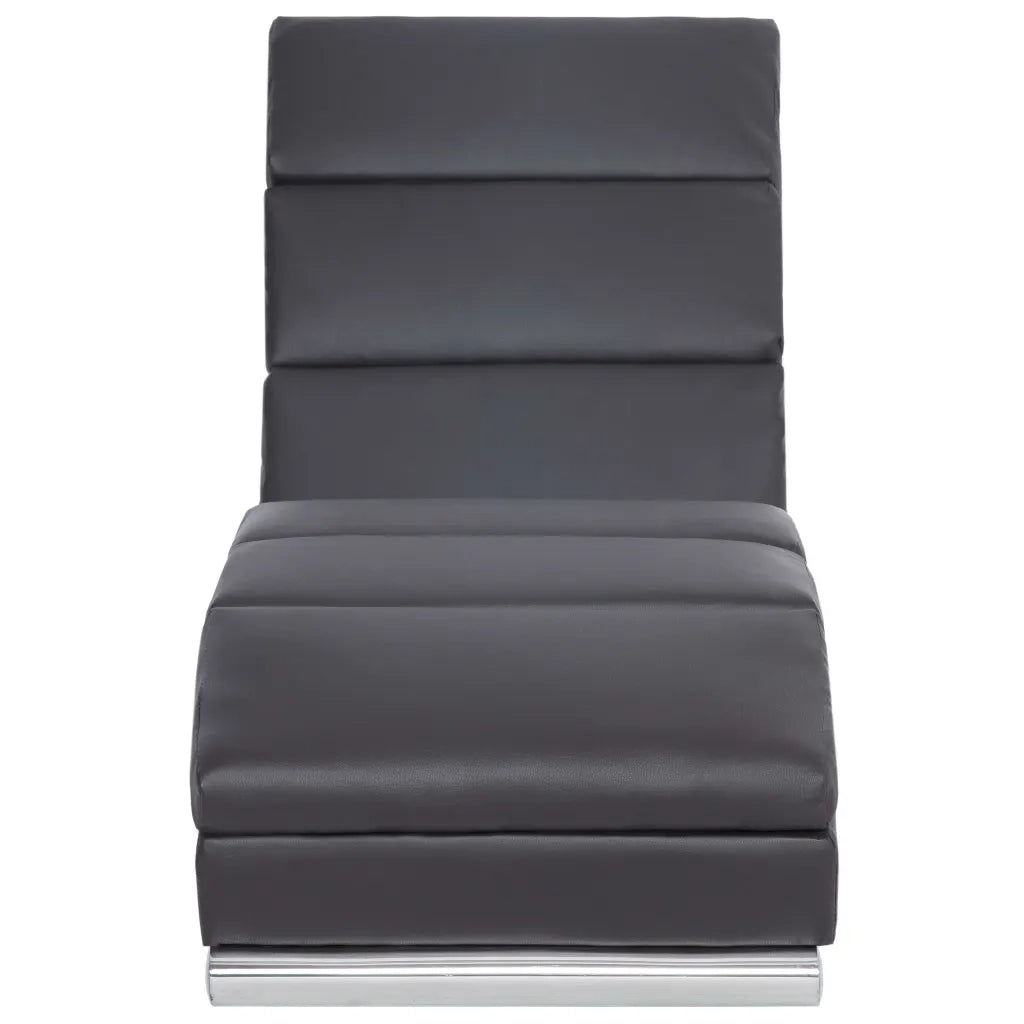 Sdraio Grigia in Similpelle cod mxl 71744