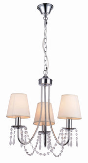 Lampadario Candellux RUTI 33-58713 3xE14 cromo cristalli